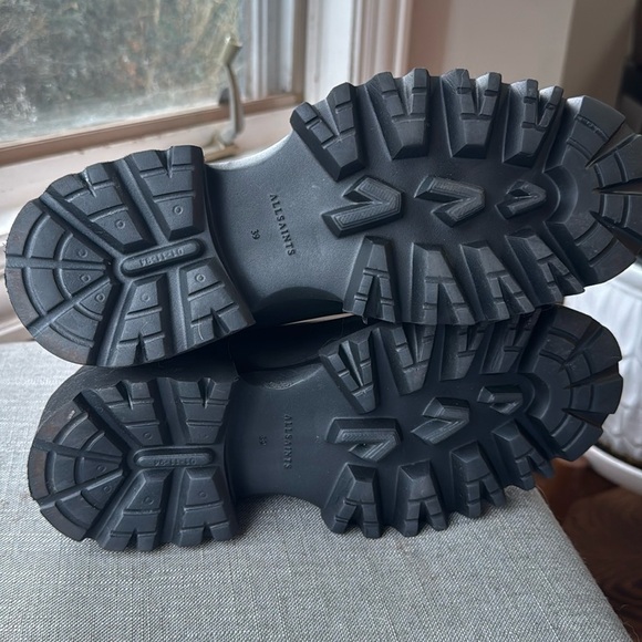 Allsaints Harlee Lug Sole Chelsea Ankle Boots - Picture 11 of 14